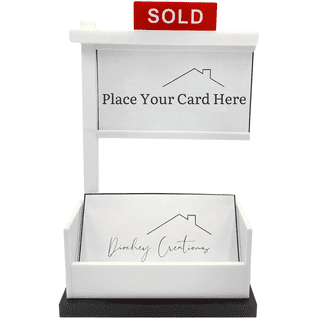 Business Card Holder, Plastic Name Card Organizer Storage Box With 4  Dividers And Index Tabs, Storage Up To 500 Cards - Card Holder & Note  Holder - AliExpress