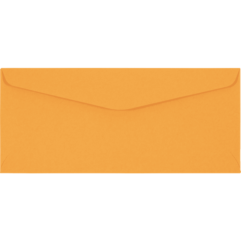 LUXPaper #10 Regular Envelopes, 4 1/8 x 9 1/2, Brown Kraft, 500/Pack