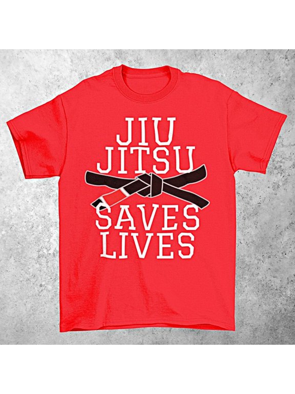 Jiu Jitsu Saves Lives Graphic Tee