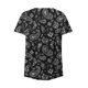 thumbnail image 5 of ICHUANYI Clearance Women's Fashion Printed Loose T-shirt Short Sleeves Blouse Round Neck Casual Tops(Black, XL) ICHUANYI WER2023080908585, 5 of 7