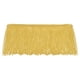 thumbnail image 1 of 10 Yardas 4 Franja Cadena Adorno Borla Costura Encaje Adorno Borlas Poliéster Cinta para Manualidades Costura Ropa, Dorado, 1 of 6