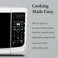thumbnail image 3 of Farberware Countertop Microwave Oven with LED Lighting & Child Lock, 0.7 Cu Ft White, 3 of 7