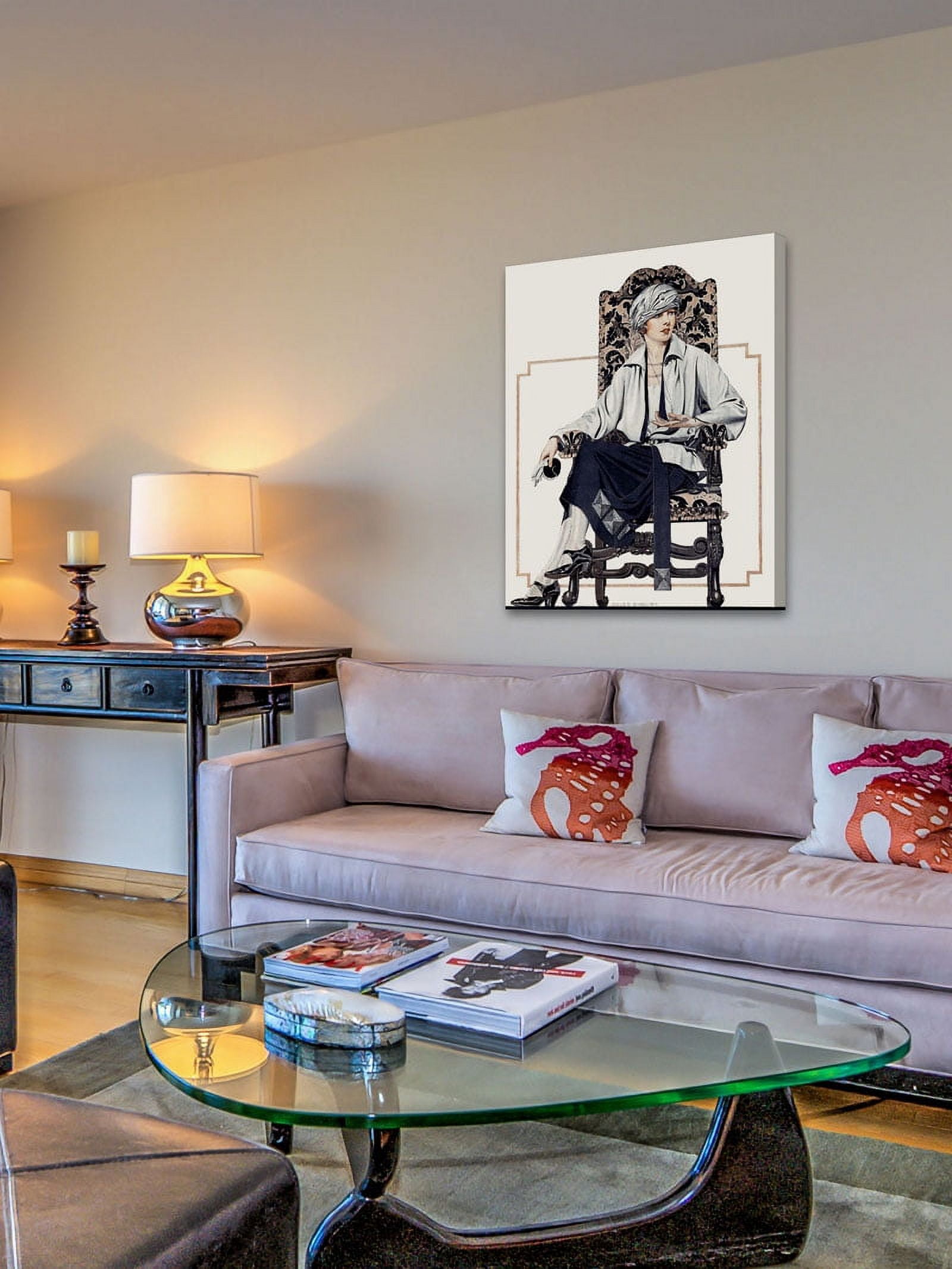 Marmont Hill "Seated Woman" by Coles Phillips Painting Print on Canvas