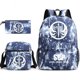 thumbnail image 1 of Set de mochilas SCPs, mochila escolar, bolsa de lona para niños, 1 of 1