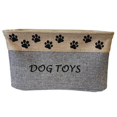 UPC: 0746367860177 | American Pet Supplies Pet Toy Storage Bin for Dogs and Puppies  9” x 15.5” x 10”  Grey