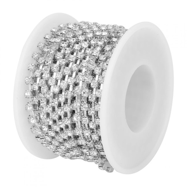 10 Yards/Roll Rhinestones Chain Rhinestones DIY Excellent Workmanship Trim Sewing Accessory Accessory (????-????)