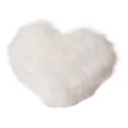 thumbnail image 3 of SHENGXINY Valentine Love Pillowscase Clearance Plush Pliiows,Heart-shaped Cushion,Sofa Decoration,Suitable For Car, Cafe, Office,Home,Heart-shaped Plush Cushion Cover(without Pillows Core) White, 3 of 3