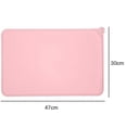 thumbnail image 2 of Silicone Pet Feeding Mat, Waterproof Mat For Dog And ls, Raised Edges, Anti-slip Tray Mats, 2 of 5