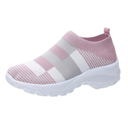 

Sneakers for Women Women Outdoor Mesh Mixed Color Sports Shoes Runing Breathable Shoes Sneakers Womens Sneakers Mesh Pink 42
