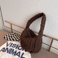 thumbnail image 1 of Bolso grande con diseño de nube de plumón para mujer, bolsa de hombro con burbujas, a la moda, de alta calidad, para axilas, 2022 xuanjing unisex, 1 of 2