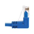 thumbnail image 4 of Tripp Lite Câble Ethernet UTP Moulé Cat6 Up/Down-Angle (RJ45 Up-Angle m à RJ45 Down-Angle m), Bleu, 10 Pieds - Câble Patch - RJ-45 (m) Down-Angle à RJ-45 (m) Up-Angle - 10 Pieds - UTP - CAT 5/5e/6 - Moulé, Strié - Bleu, 4 of 5