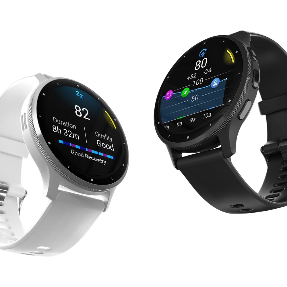Restored Garmin Venu 3 Health Fitness GPS Smartwatch Silver Steel Bezel (45mm) (Refurbished)