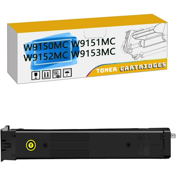W9150MC W9151MC W9152MC W9153MC Toner Cartridges Compatible for HP MFPE78635DN E78625DN E78630DN Printers, High Yield 29,000 Pages