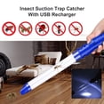 thumbnail image 4 of Receptor de trampa de succión de insectos con cargador USB Mosquito de vacío de mano TFixol  Atrapa insectos, 4 of 7