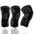 thumbnail image 2 of Rodilleras deportivas de silicona con soporte de resorte para baloncesto, ciclismo, montañismo, running, fitness, equipo de protección para exteriores, 2 of 5
