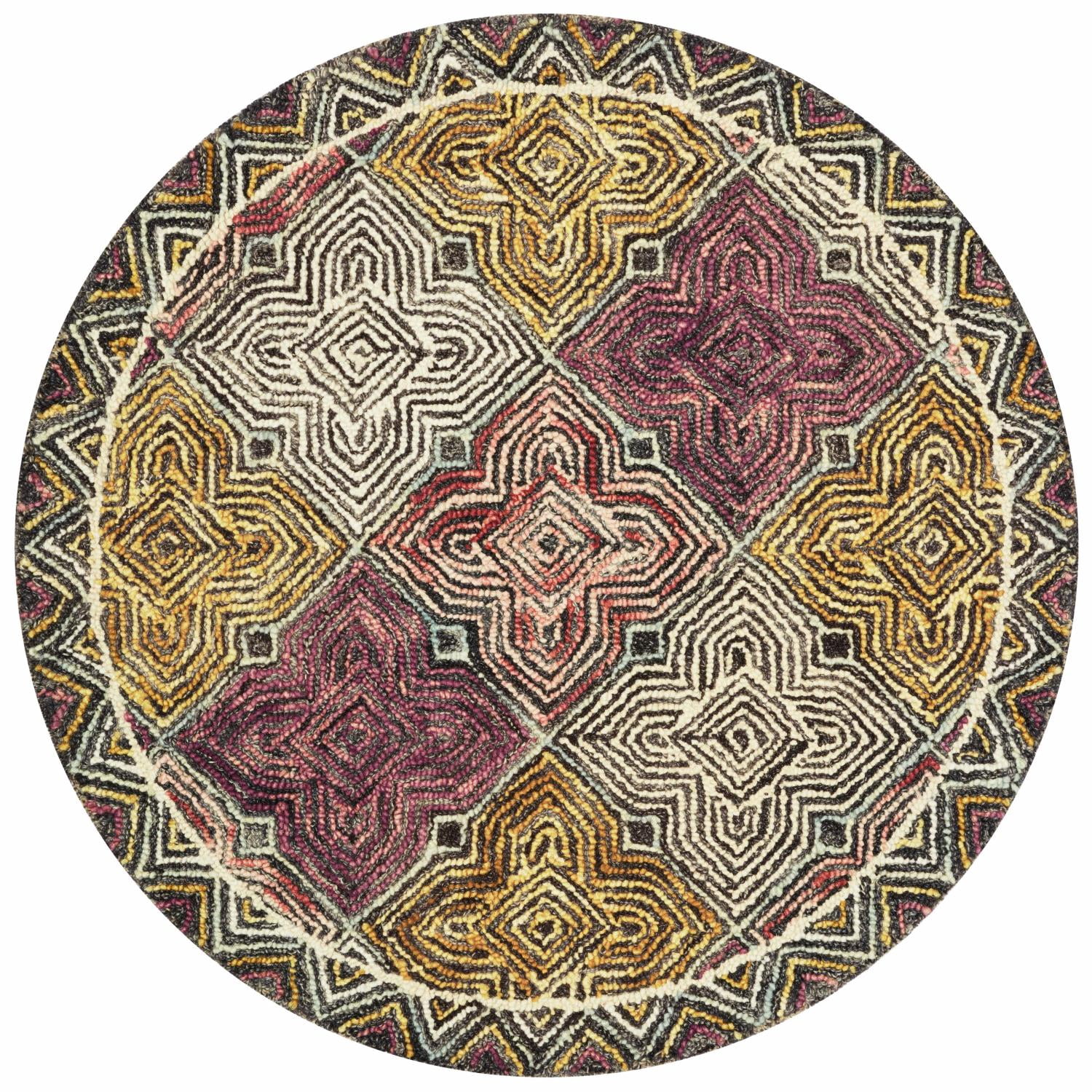 Loloi Spectrum Geometric Charcoal / Multi Area Rug