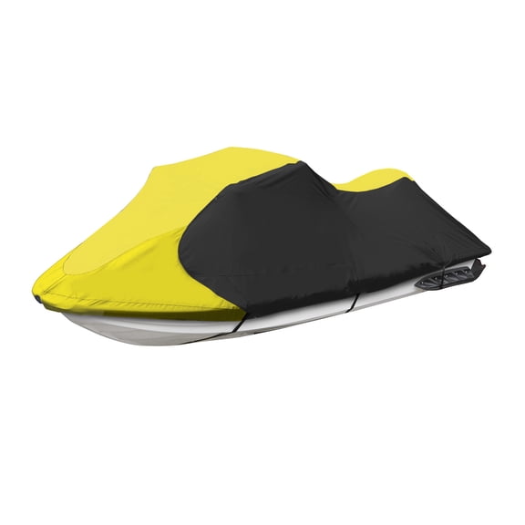 Jetpro Yellow/Black Jetski Cover Polaris Sea Doo Yamaha Kawasaki Tiger Shark Honda Fits Stand-up