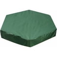 thumbnail image 2 of Hexagonal sandbox cover with drawstring sandbox cover (140 cm × 110 cm), 2 of 5