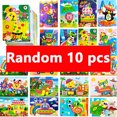 thumbnail image 1 of 2/10 PCS DIY Jigsaw Puzzle Handmade Toys 3D EVA Foam Sticker Kids Cartoon Animals Learning Educational Toys Multi Pattern Style, 1 of 5
