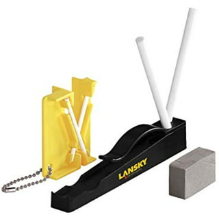 Lansky Sharpeners 4 Rod Ceramic Turn Box Knife Sharpener LCD5D