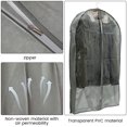 thumbnail image 4 of Productos Para El Hogar, 3 Uds., Funda De Almacenamiento De Ropa, Bolsa De Ropa Transparente A Prueba De Polvo Con Cremallera, Protector De Ropa De Gran Capacidad, Bolsa De Tela Que Ahorra Espacio Par Muyoka Hogar, 4 of 7