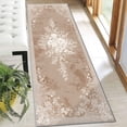 thumbnail image 5 of 2x6 FT Kitchen Runner Rugs Non Skid Washable, Faux Wool Rug Runners for Hallways Bathroom Carpet Runner, Soft Indoor Modern Floor Rug for Entryway Laundry Room, 5 of 11
