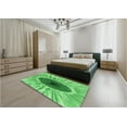thumbnail image 4 of Ahgly Company Indoor Rectangle Patterned Stoplight Go Green Area Rugs, 8' x 12', 4 of 6