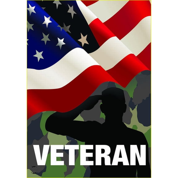 Briarwood Lane Everyday Garden Flag 12x18 For Outdoor Veteran Military Garden Flag Flags For Outside
