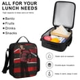 thumbnail image 5 of Horror Freddy Krueger 3Pcs Bookbag Sets Backpack with Lunch Bag And Pencil Case for Work Office Travel, 5 of 6