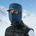 thumbnail image 7 of Waterproof Faux Fur Trapper Hat - Windproof Winter Hunting Hat with Detachable Face Mask & Ear Flaps, 7 of 7