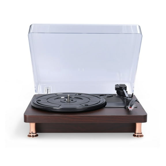 Retro Vinyl Record Player With Dustproof Cover Gramophone Classic Nostalgic Style Record Player For Home ,Louder and Clearer