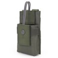 thumbnail image 2 of LJNYFDC Sac de Transport pour Talkie-Walkie Système MOLLE Imperméable Résistant aux Déchirures Bouton Pression Support de Randonnée à Main, 2 of 7