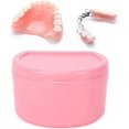 thumbnail image 2 of Portable Denture Storage Box - Set of 2 for Orthodontic Appliance Part Guards and Retainers - Dental Appliance Storage Box and Stand, 2 of 3