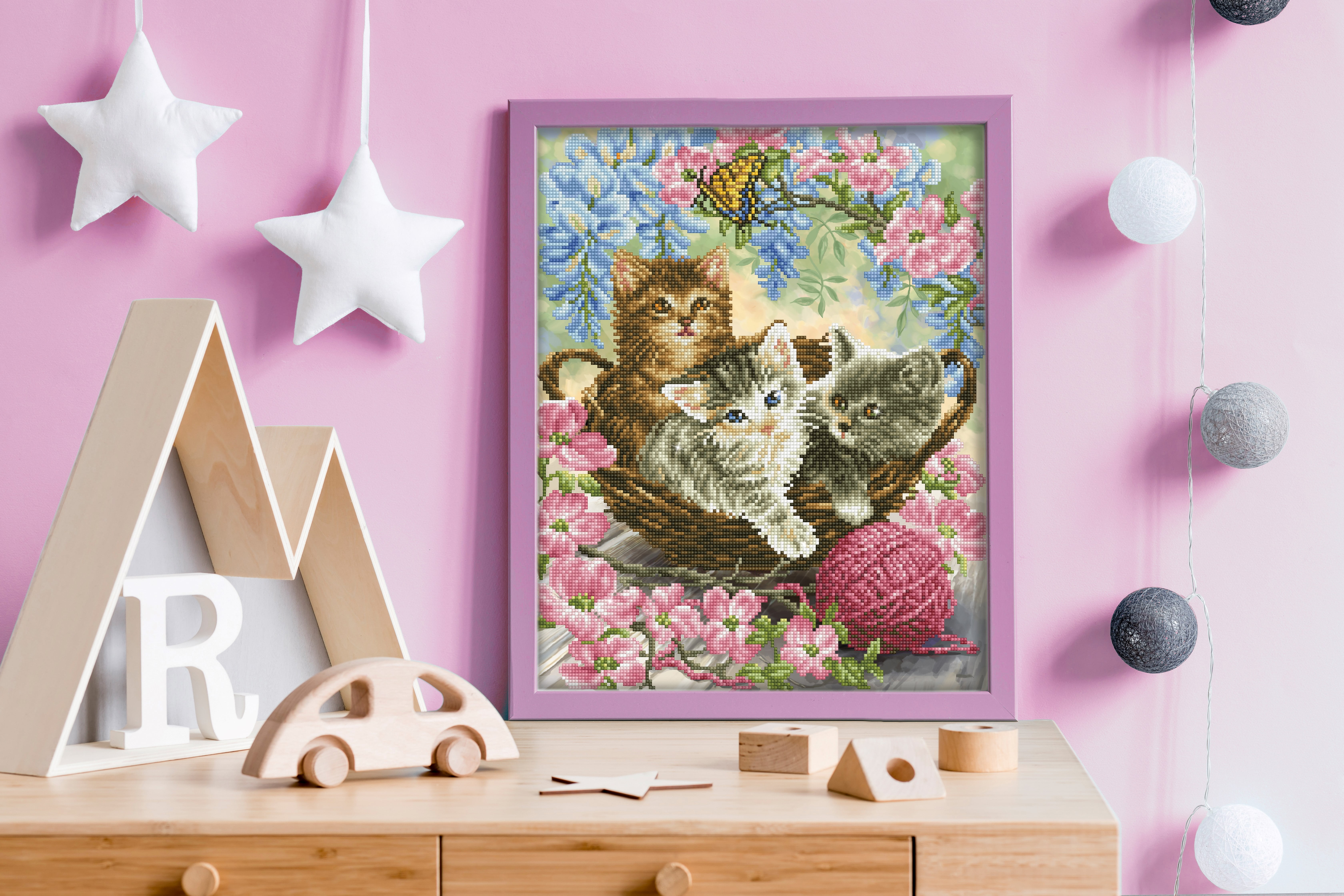 DIAMOND DOTZ® Simply DOTZ® Kitty DOTZ® Diamond Painting Kit 