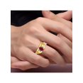 thumbnail image 2 of RYLOS Mens Rings Yellow Gold Plated Silver Classic Design 7X5MM Oval Gemstone & Diamond  Ruby July Birthstone Ring Size 13, 2 of 6