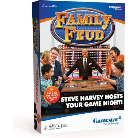 Imagination Gaming Family Feud Steve Harvey Edition Board Games, Multicolor
