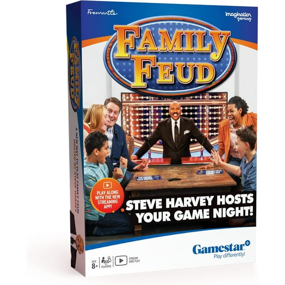 Imagination Gaming Family Feud Steve Harvey Edition Board Games, Multicolor