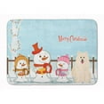 thumbnail image 1 of Carolines Treasures BB2361RUG Merry Christmas Carolers Samoyed Machine Washable Memory Foam Mat, 1 of 4