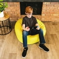 thumbnail image 5 of Big Joe Classic Bean Bag Chair for Kids Bedroom and Reading Nook, Easy-Clean Buttercup, Durable Nylon Polyester Blend, 2 feet Refillable, 5 of 6