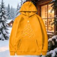 thumbnail image 5 of Zynoxe Womens Ugly Christmas Sweatshirt with Kangaroo Pocket Realxed Long Sleeve Print Pullover Hoodie Drawstring Hooded Sweatshirt for Women S, 5 of 5