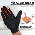 thumbnail image 2 of Guantes transpirables para pantalla táctil de motocicleta, protección de dedo completo para deportes al aire libre, montar en bicicleta de cross, nuevos Fivean Guantes deportivos, 2 of 2