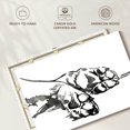 thumbnail image 6 of Elephant Stock Linear Paws I Wall Art - Horizontal Canvas Wall Art - Living Room Wall Decor - Animal Canvas - Black And Gray Decor By Jennifer Paxton Parker - 24" x 16", 6 of 8