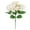 White, variant on ZFSBZBS 1Pc 12.2 Inch Artificial Hydrangea Flowers Bouquets Hydrangea for Wedding Home Table Centerpieces Decor,Red