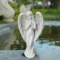 thumbnail image 1 of Estatua de Jardín Macarena Decoración de Ángel 7 Pulgadas, 1 of 8