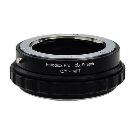 Fotodiox CY-MFT-DLX-Stretch DLX Series Stretch Adapter Contax-Yashica Lens to Micro 4 by 3 Mount Mirrorless Camera Mount Adapter
