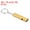 Golden, variant on Uxcell Survival Whistle, Loud Sound Aluminum Outdoor Safety Whistle for Camping Hiking Black