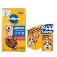 thumbnail image 1 of Pedigree Adulto 21 kg + Caja Pedigree Adulto High Protein Sobre Pollo Y Cerdo 85gr (24 Pzas), 1 of 3