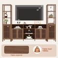 thumbnail image 5 of OUTGOODS Farmhouse Entertainment Center for 70" TVs, Engineered Wood, 3-Piece, 5 of 8