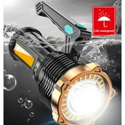 Super Bright 22000000LM LED Flashlight High Powered Torch USB Rechargeable Lamp