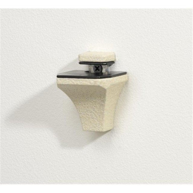 Amore Designs GCEDI45AW Support d'Étagère Grand Blanc Antique Diamant